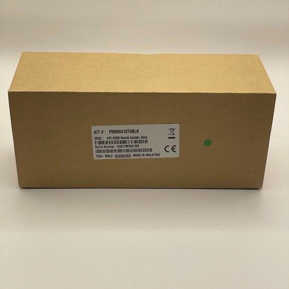 PMMN4107‎ PMMN4107BBLK Motorola XE500 REMOTE SPEAKER MICROPHONE NO CH KNOB BLACK - Picture 1 of 6